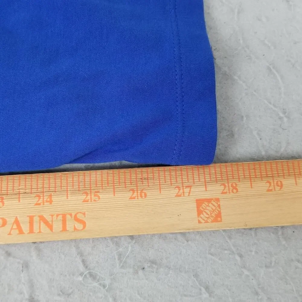 Polo Ralph Lauren‎ Shirt Mens Large Blue Quarter Zip Pima Cotton Long Sleeve